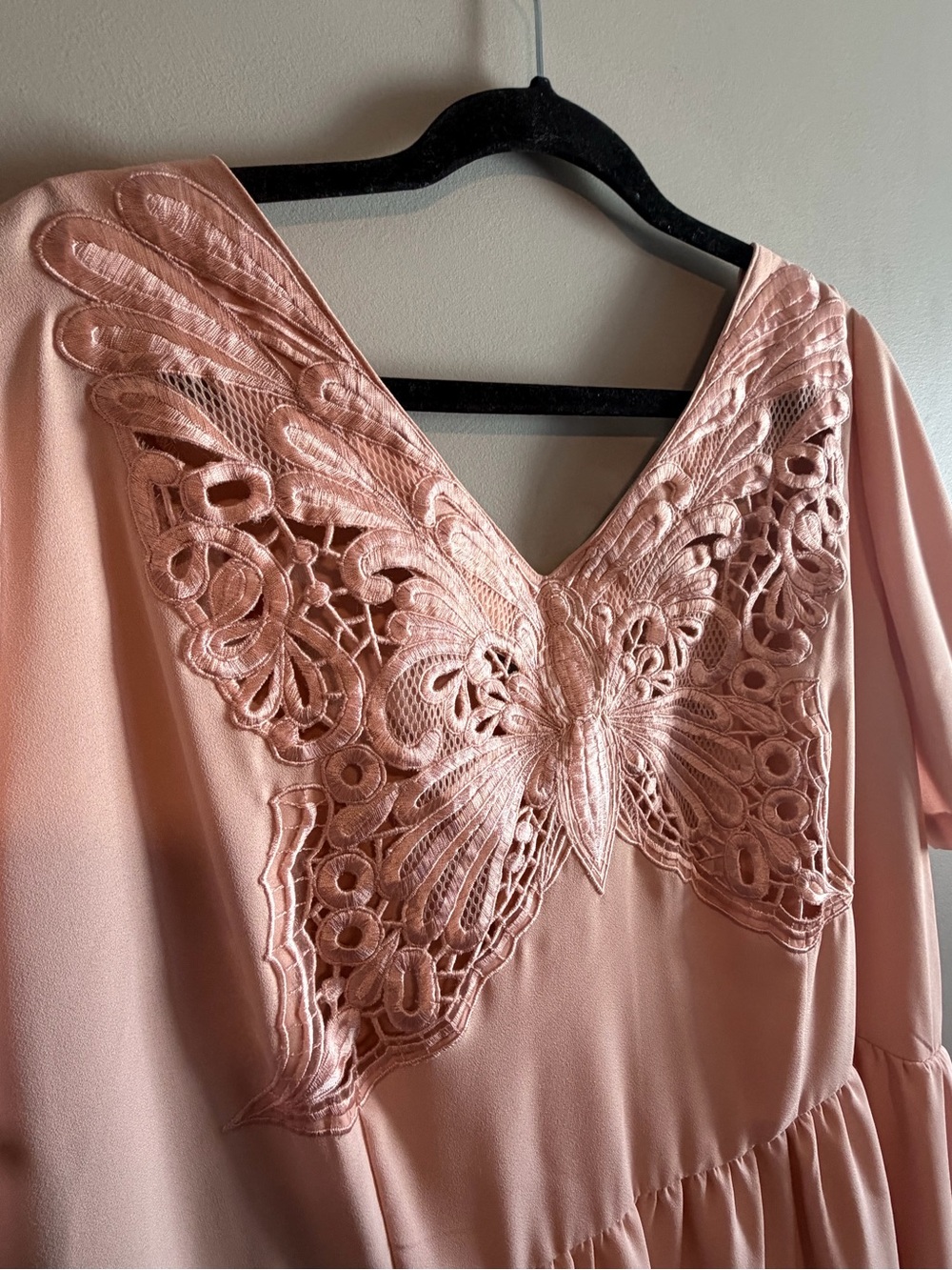 Vintage Plus Size Dress 70s/80s Together! Deadstock Size 20 Butterfly